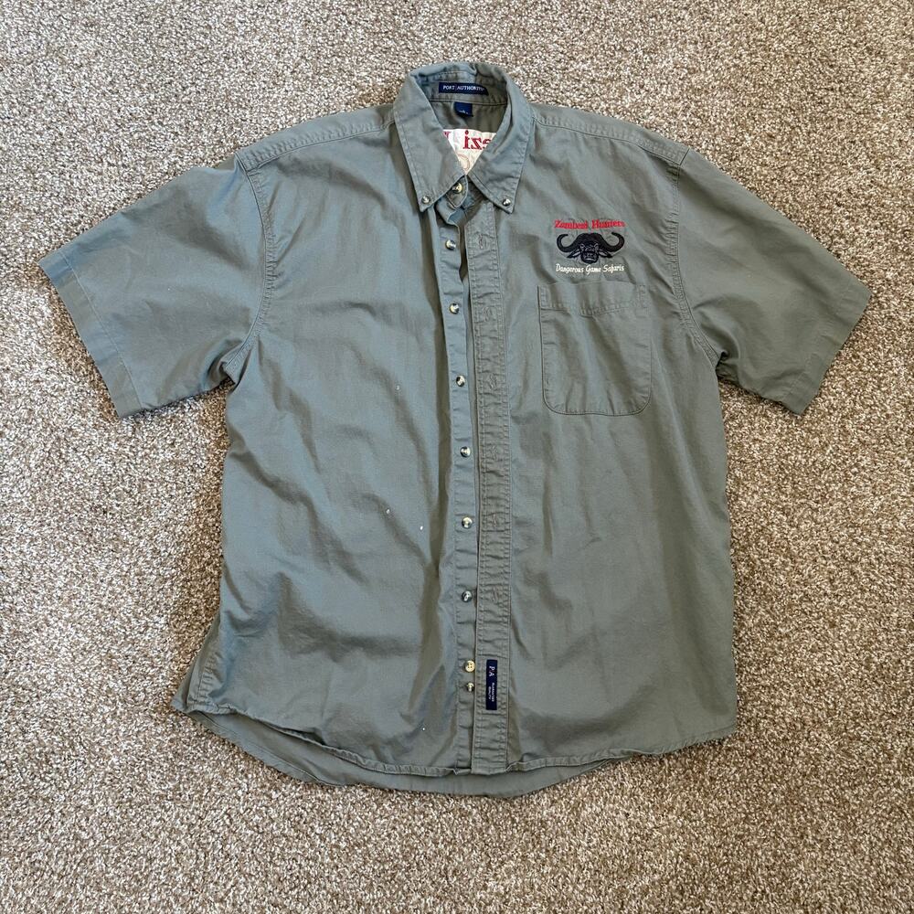 Port Authority Men’s Dangerous Safari Embroidered Button UP